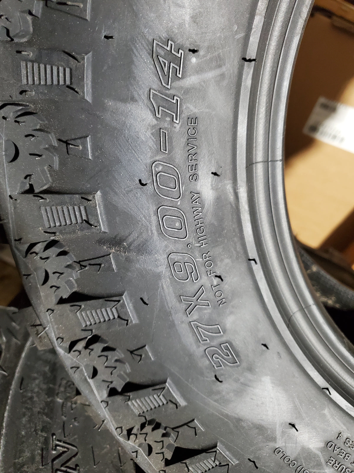 SEDONA RIDGESAW BSW AT 27 9 14 8PLY ATV/UTV TIRE SREST27X914P