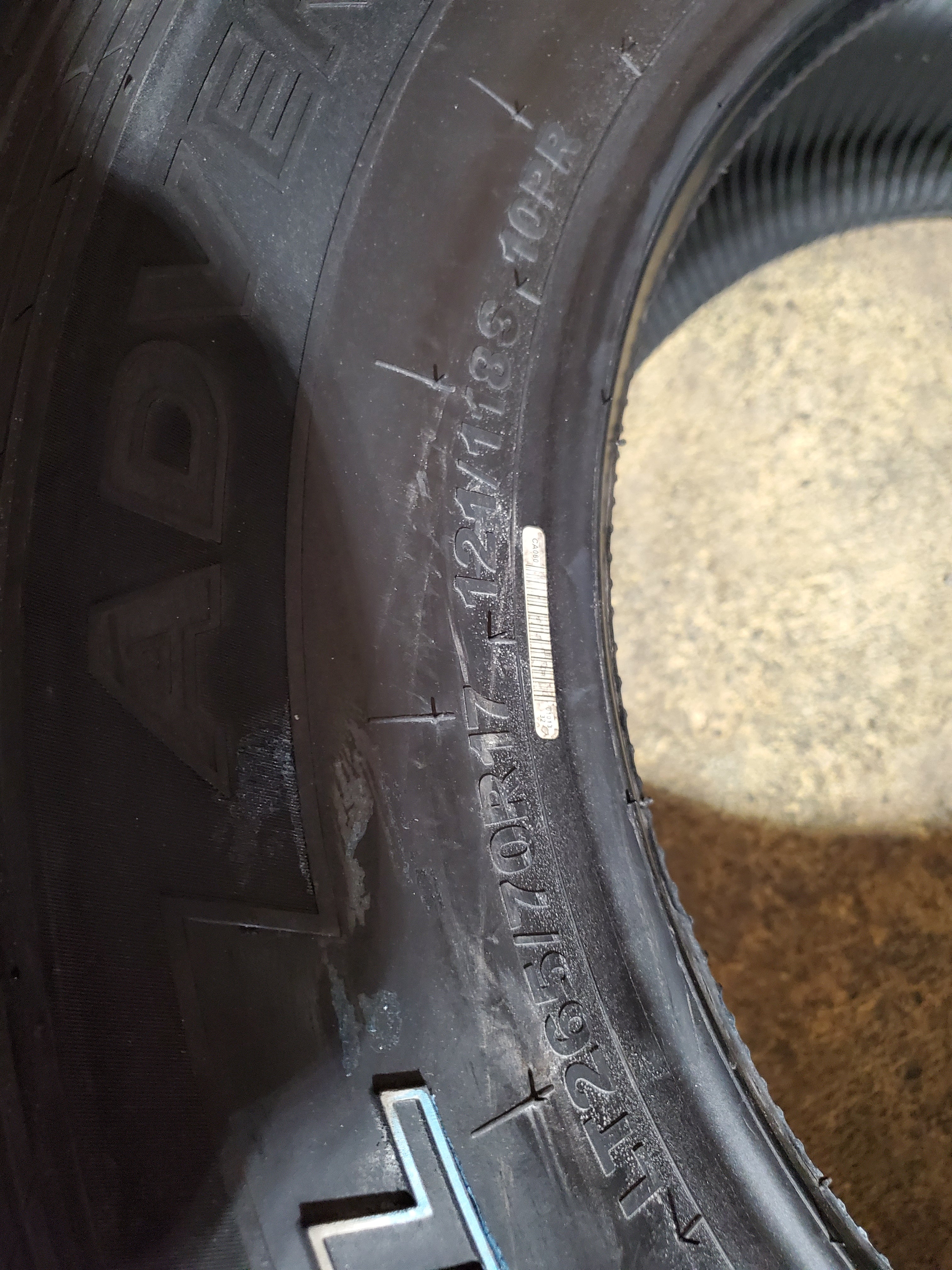 2 GT RADIAL ADVENTURO HT OWL LT 265 70 17 121/118S 10PLY HIGHWAY TERRAIN TIRE AS141