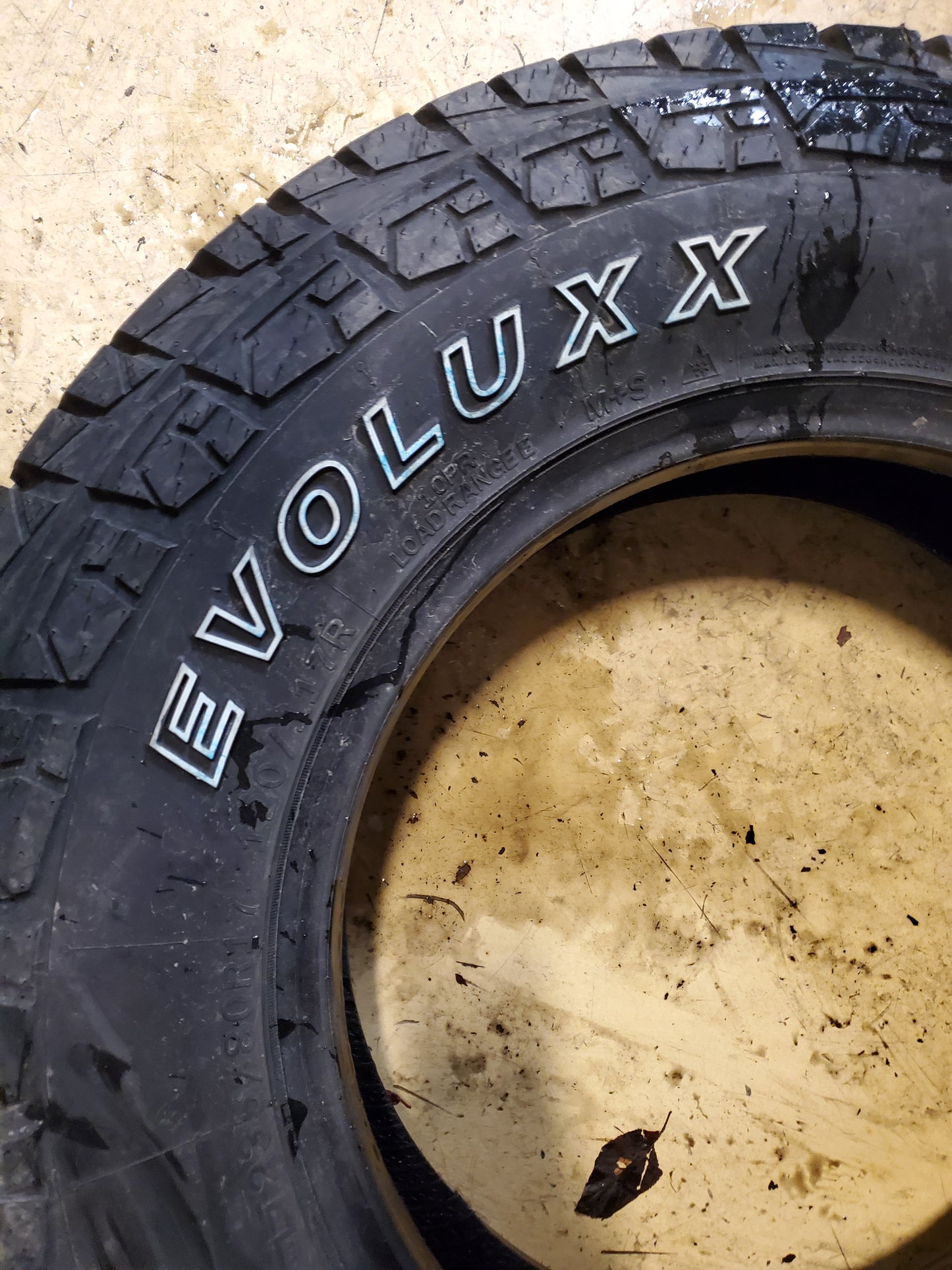 EVOLUXX ROTATOR A/T OWL LT 235 80 17 120/117R 10PLY ALL TERRAIN TIRE 221019960