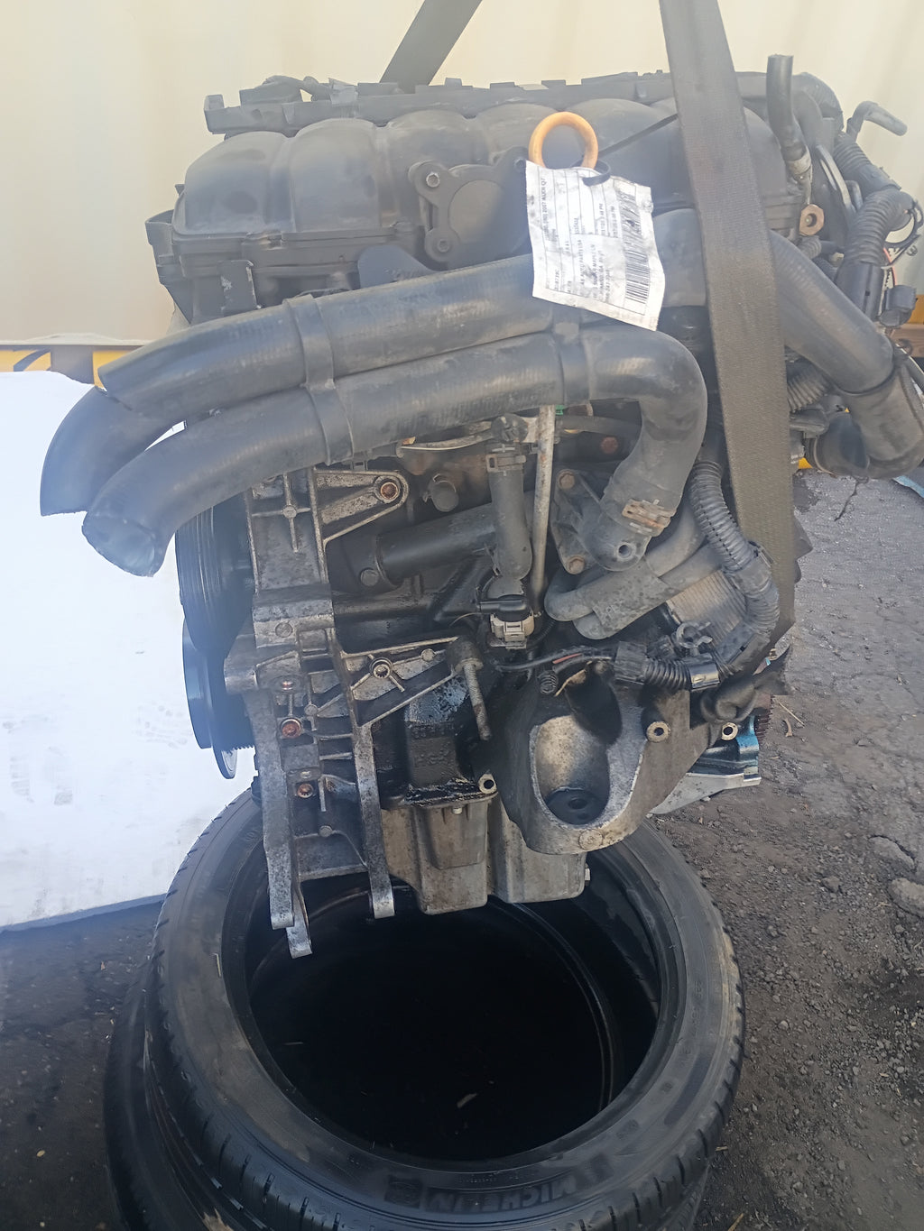 07-10 AUDI Q7 3.6L V6 ENGINE MOTOR 2 CYLINDER (I80) ENGINE 239739C