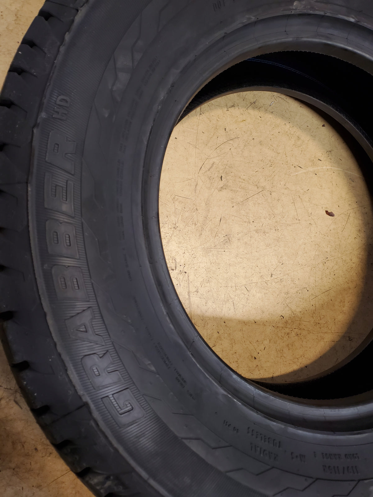 4 GENERAL GRABBER HD BSW LT  245 70 17 119/116R 10PLY ALL SEASON TIRE 04507210000