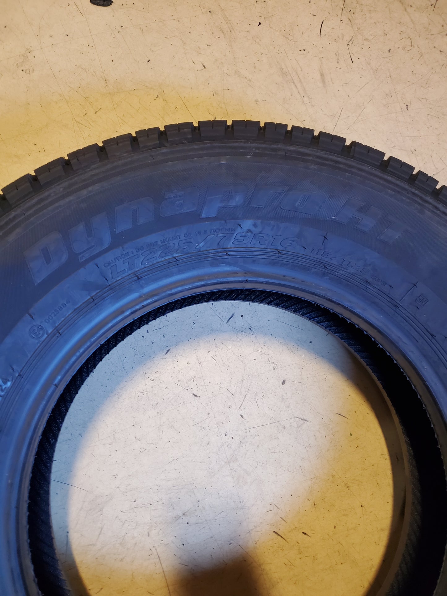 4 HANKOOK DYNAPRO HT BSW LT 225 75 16 115/112S 10PLY HIGHWAY TIRE 2001831