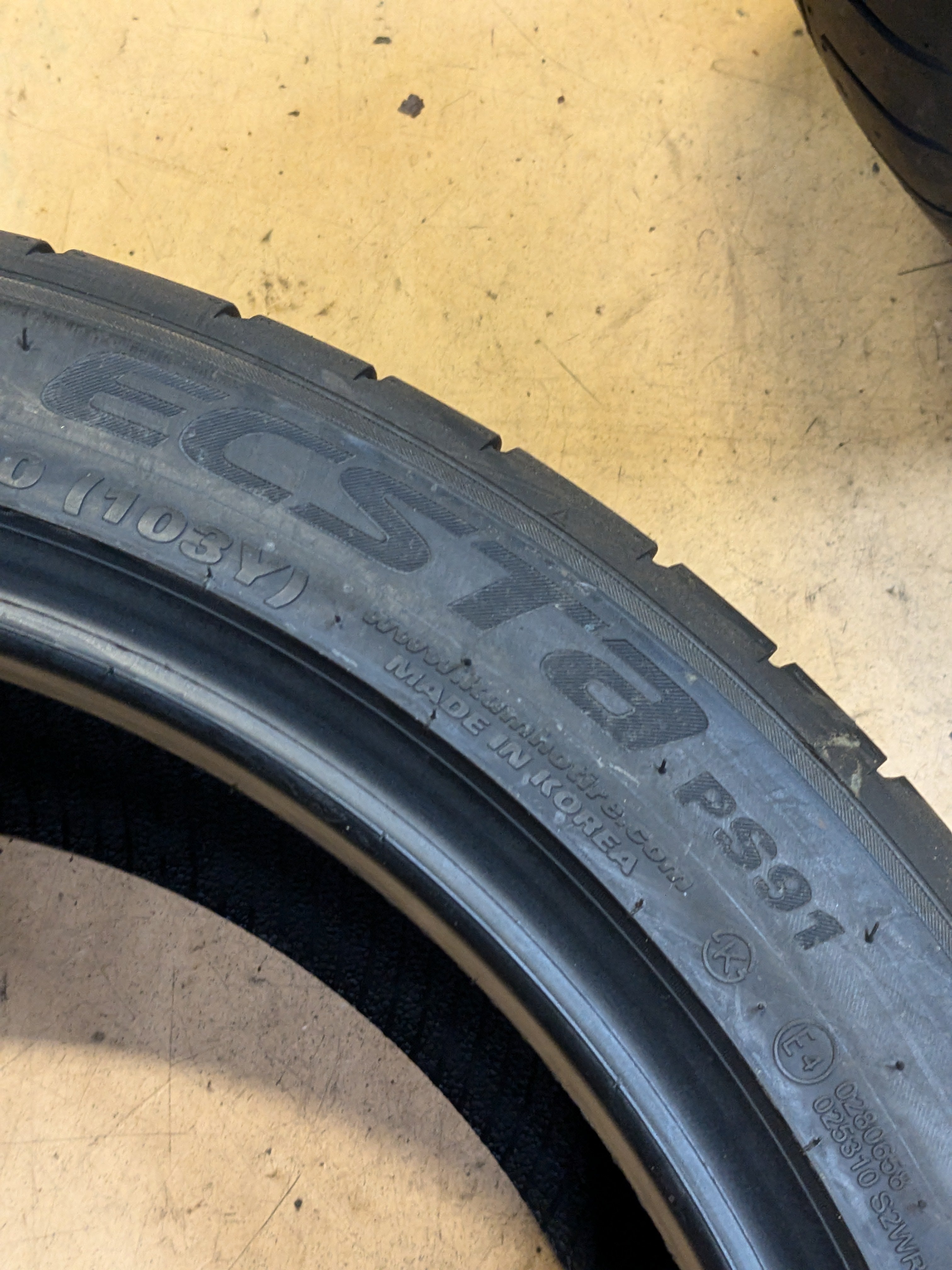 (KSL ONLY) 4 KUMHO ECSTA PS91 P 245 45 20 103Y XL SUMMER TIRES 2175463