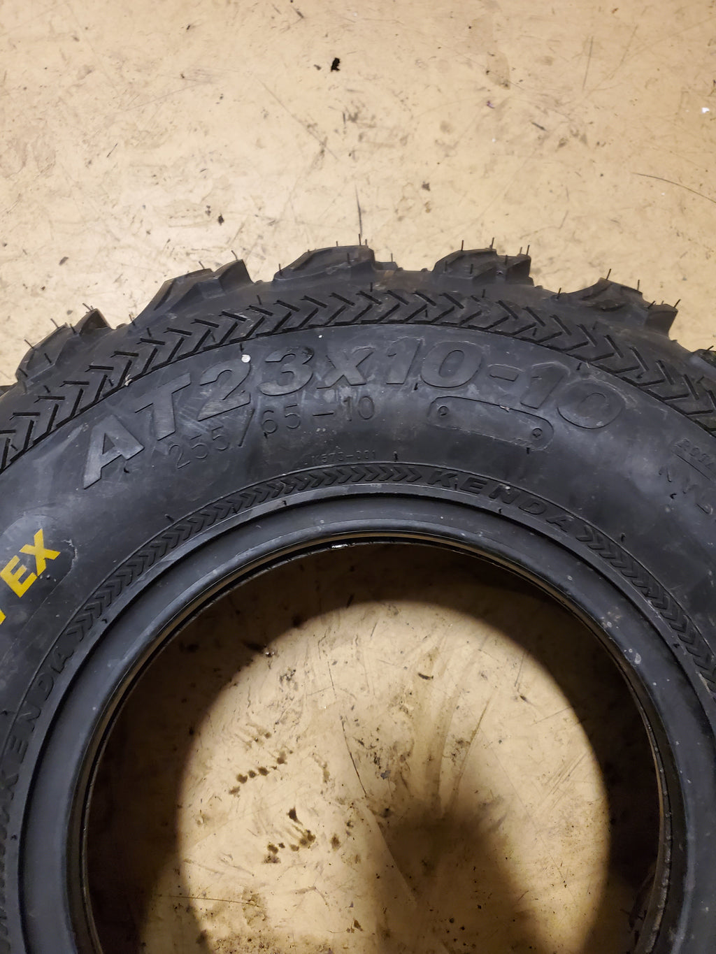 NOS KENDA BEAR CLAW EX K573 BSW LT AT 23 10 10 6PLY REAR ATV/UTV TIRE ‎230J2090