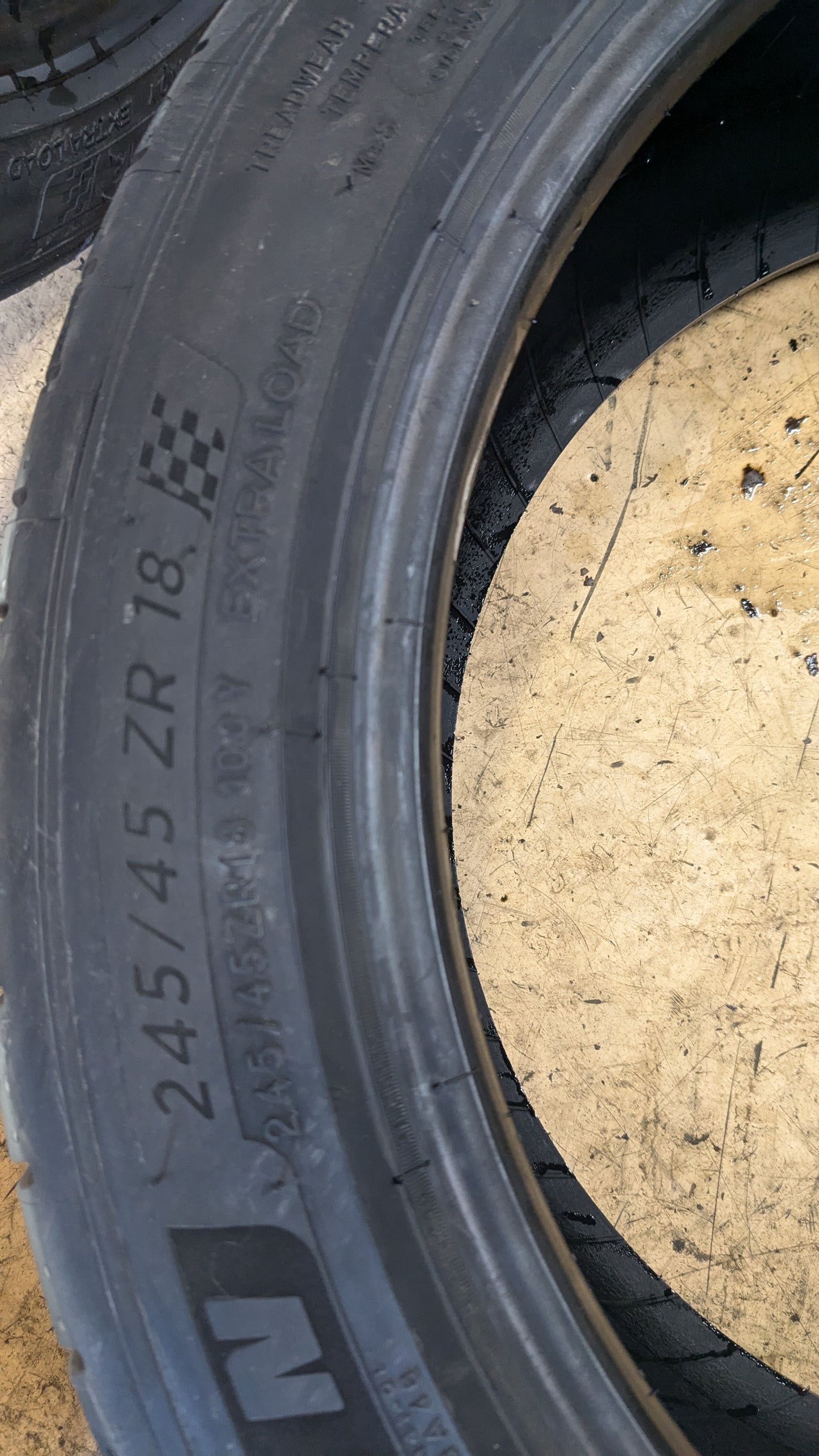2 MICHELIN PILOT SPORT ALL SEASON 4 BSW P 245 45 18 100Y XL ALL SEASON TIRE 07799