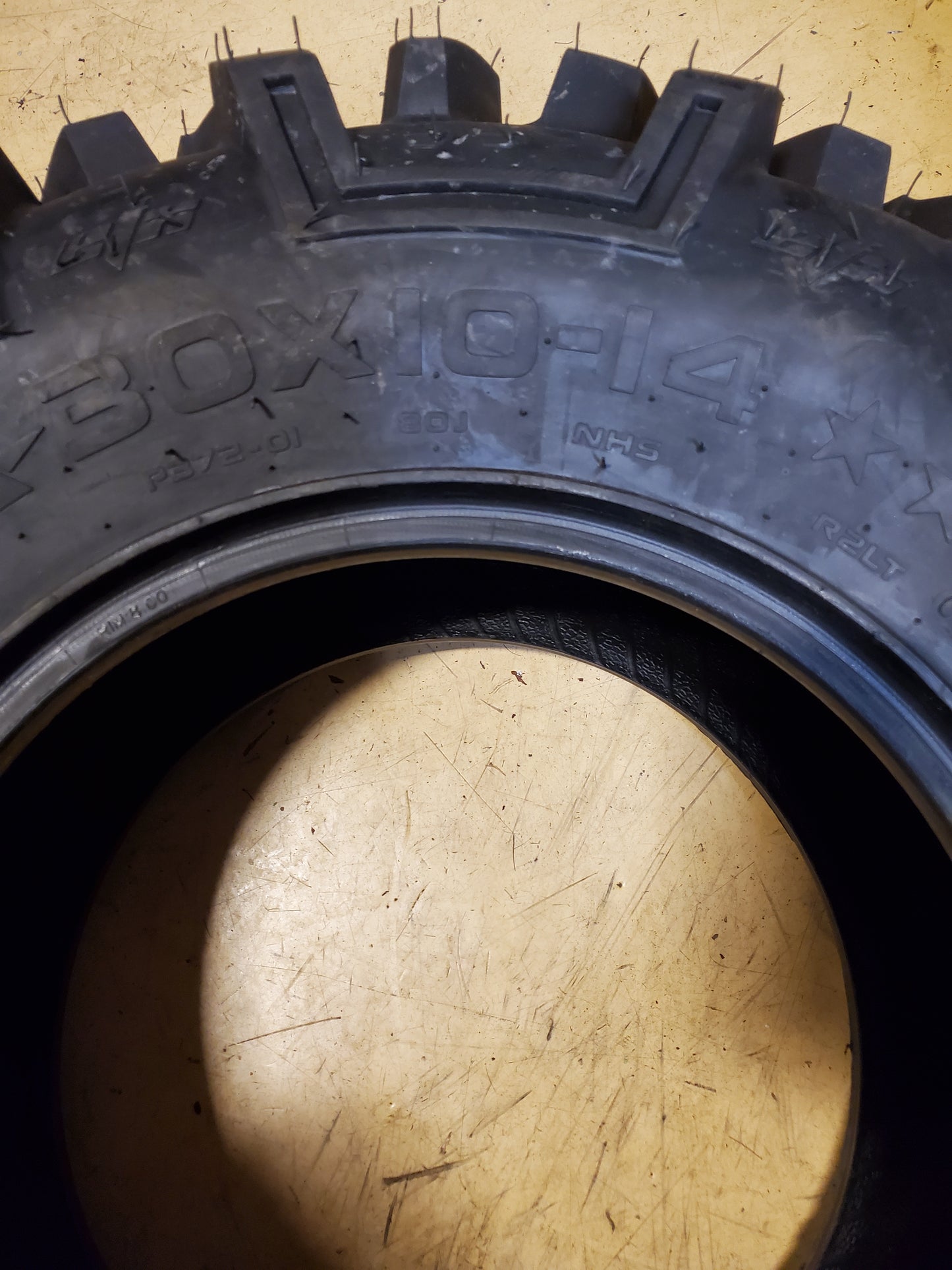 NOS EFX MOTO MTC BSW  30 10 14 80J 6PLY ATV/UTV TIRE W301014