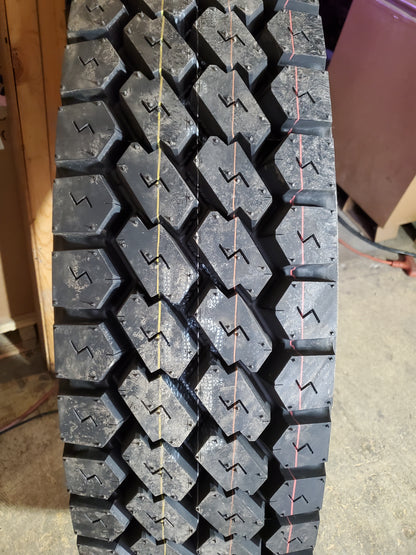 BRIDGESTONE M726 EL BSW LT 11 22.5 144/142L 14PLY COMMERCIAL TIRE 005313