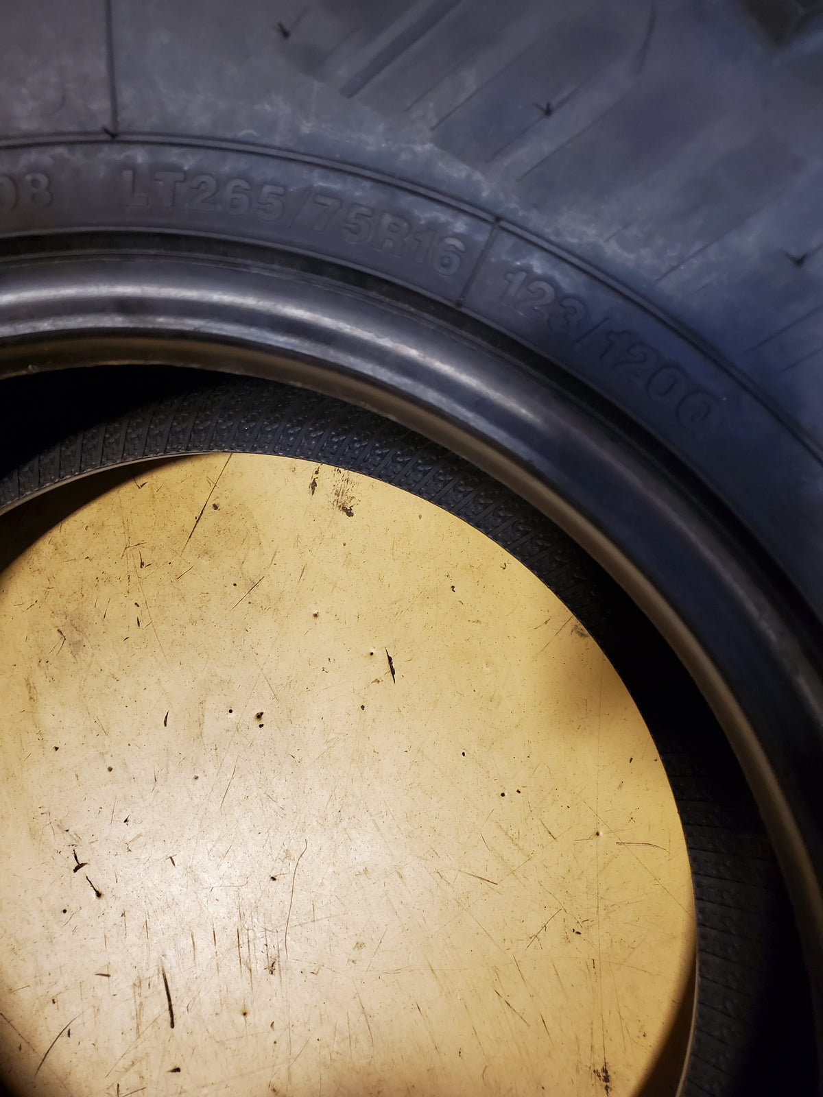 2 THUNDERER TRAC GRIP M/T R408 BSW LT 265 75 16 123/120Q 10PLY MUD TIRE TH2457