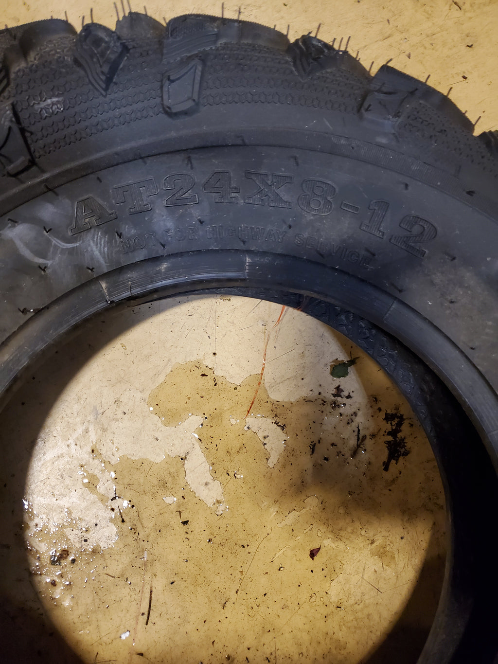MASSFX GRINDER BSW AT 24 8 12 40F 6PLY ATV/UTV TIRE MG24812