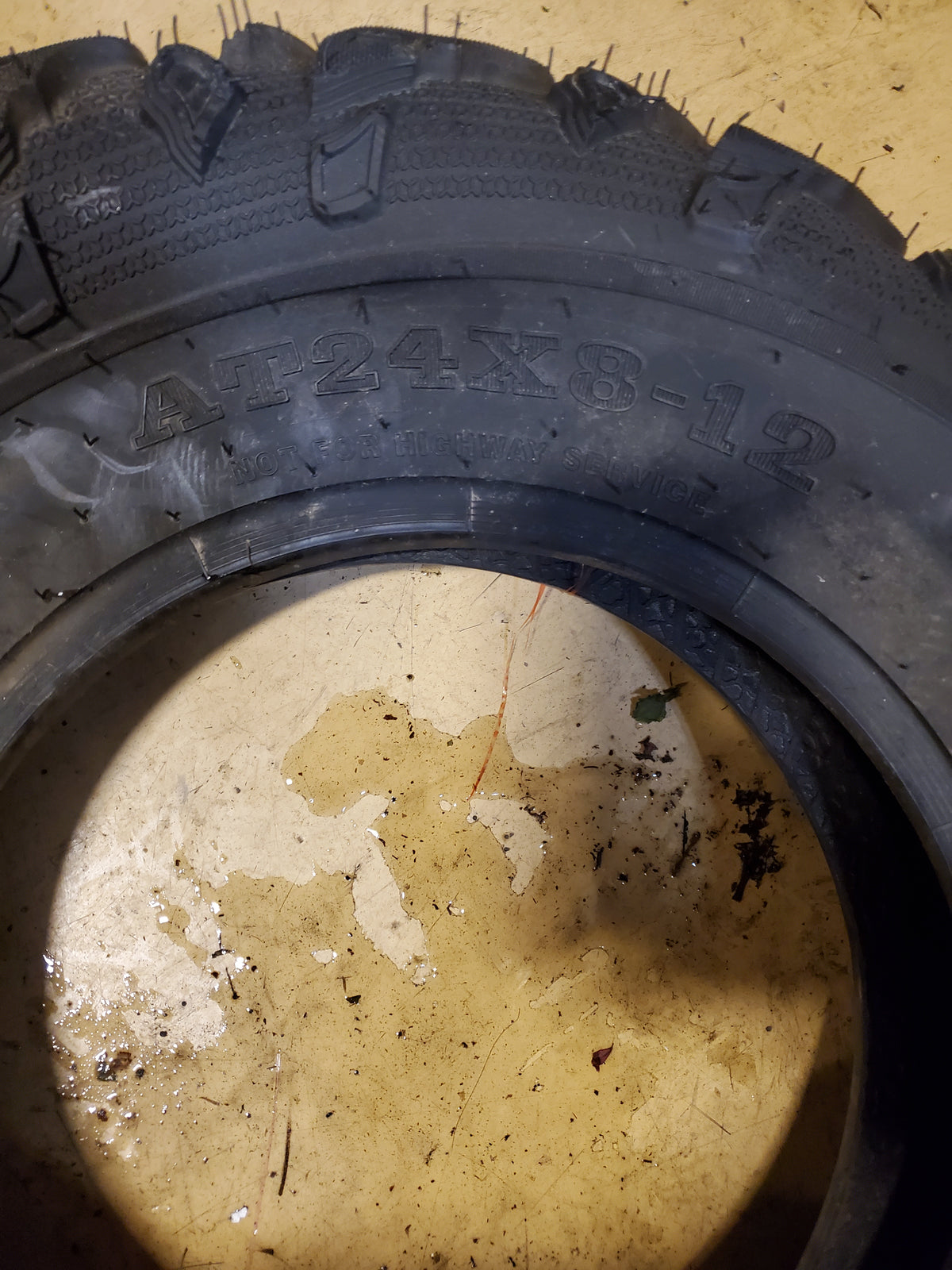 MASSFX GRINDER BSW AT 24 8 12 40F 6PLY ATV/UTV TIRE MG24812