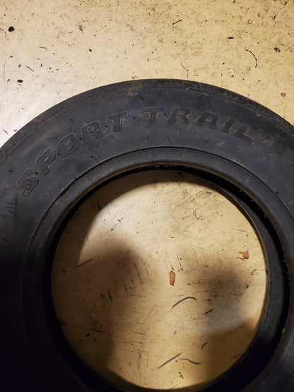 NOS CARLISLE SPORT TRAIL LH BSW 5.3 12 4PLY TRAILER TIRE 607671