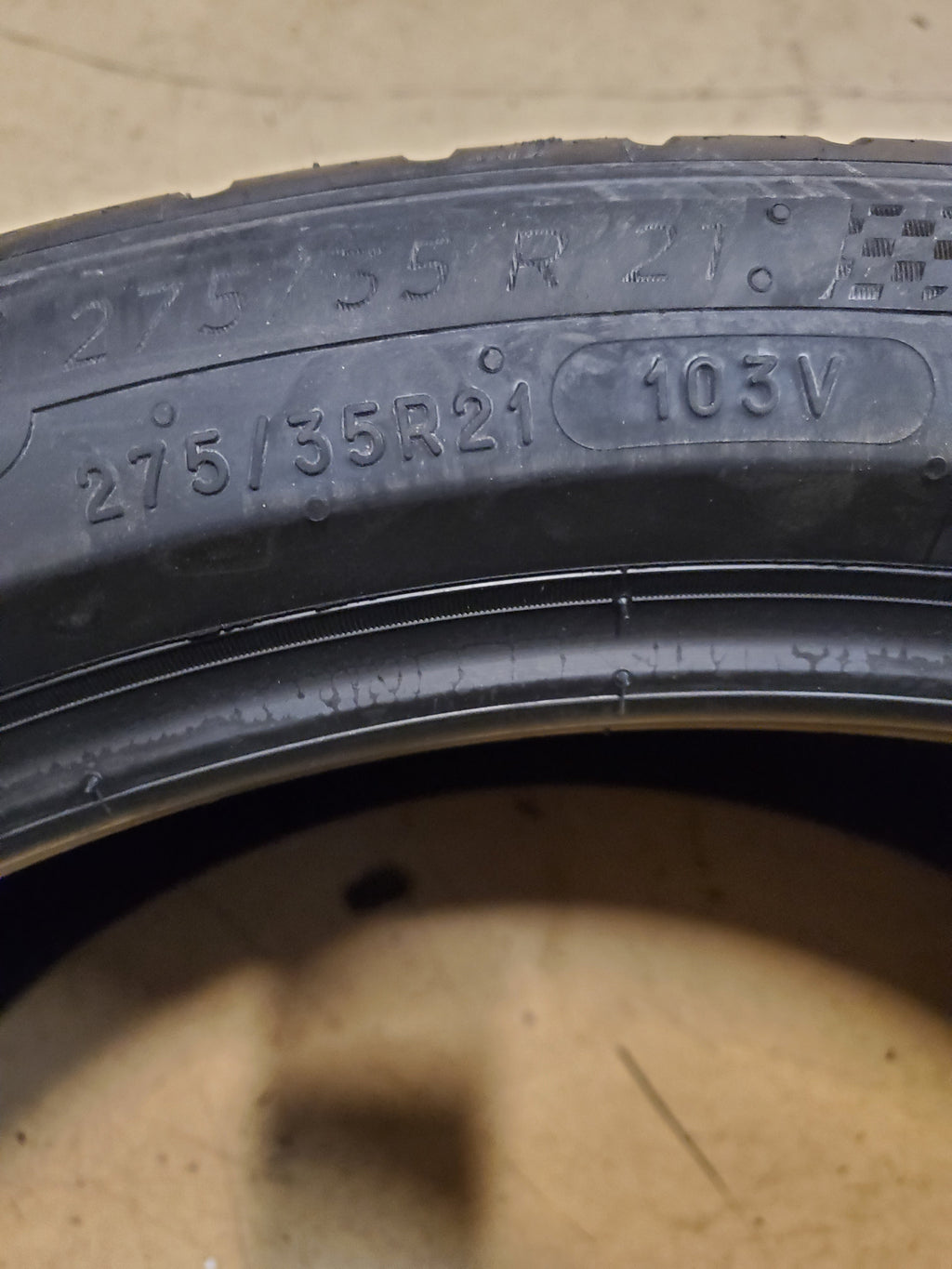 MICHELIN PILOT SPORT ALL SEASON 4 BSW P 275 35 21 103V XL TIRE 19140