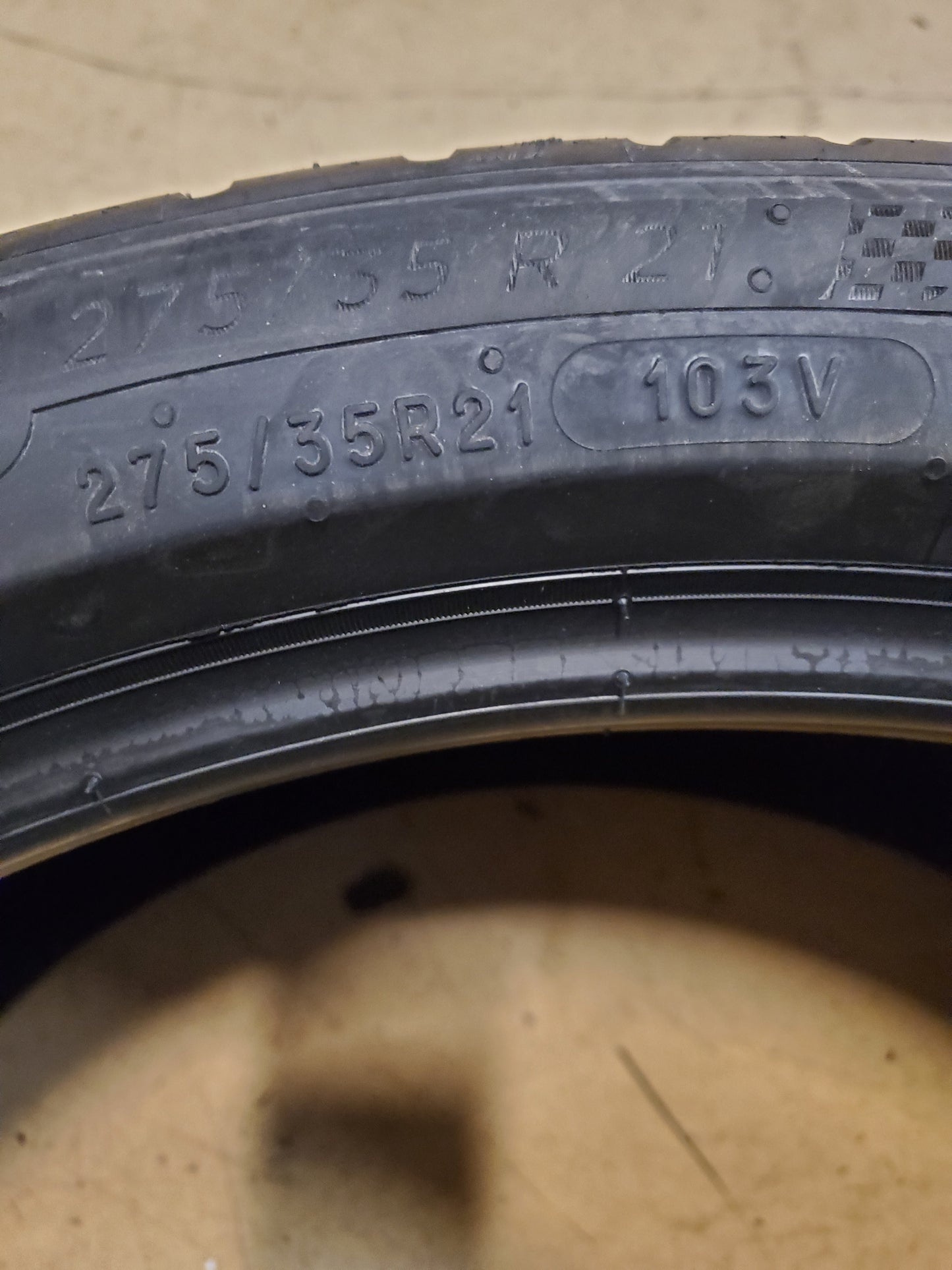 MICHELIN PILOT SPORT ALL SEASON 4 BSW P 275 35 21 103V XL TIRE 19140