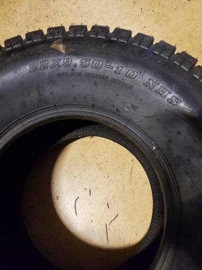 WANDA P532 BSW 22 9.5 10 4PLY LAWN TIRE P532WD1