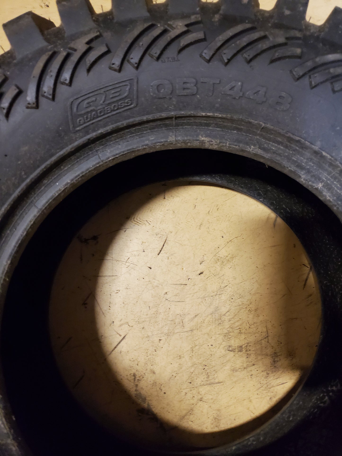 QUADBOSS QBT448 BSW AT 24 8 12 40J 6PLY ATV/UTV TIRE P308424812