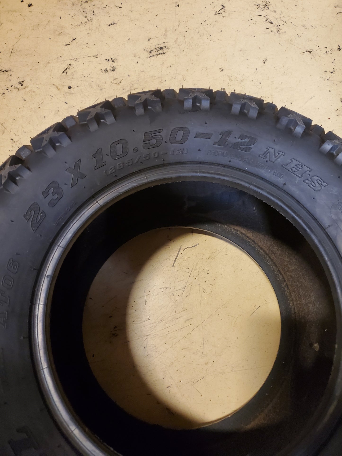 ARISUN X TRAIL BSW 23 10.5 12 6PLY GOLF TIRE A23105012