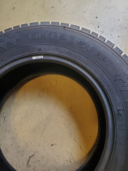 2 NOKIAN OUTPOST APT BSW P 205 70 16 97H ALL TERRAIN TIRE T432129