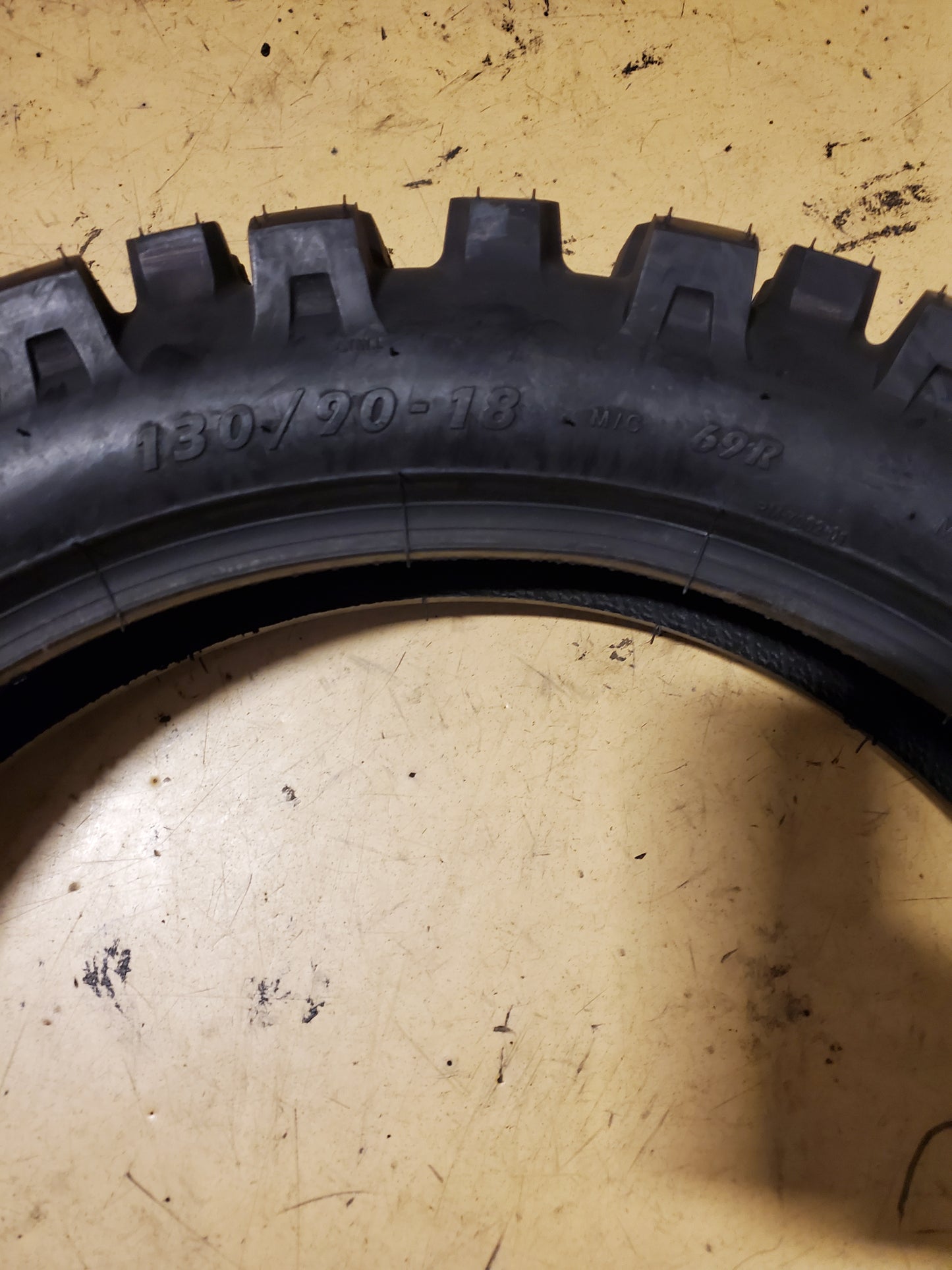 TUSK DSPORT ADVENTURE BSW 130 90 18 69R 4PLY REAR DIRT BIKE TIRE 1928900003
