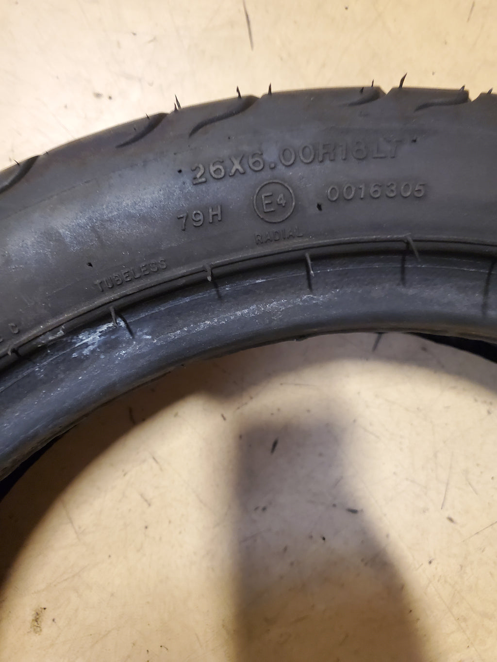 MICKEY THOMPSON SPORTSMAN S/R LT 26 6 18 79H 6PLY COMPETITION TIRE 321051004