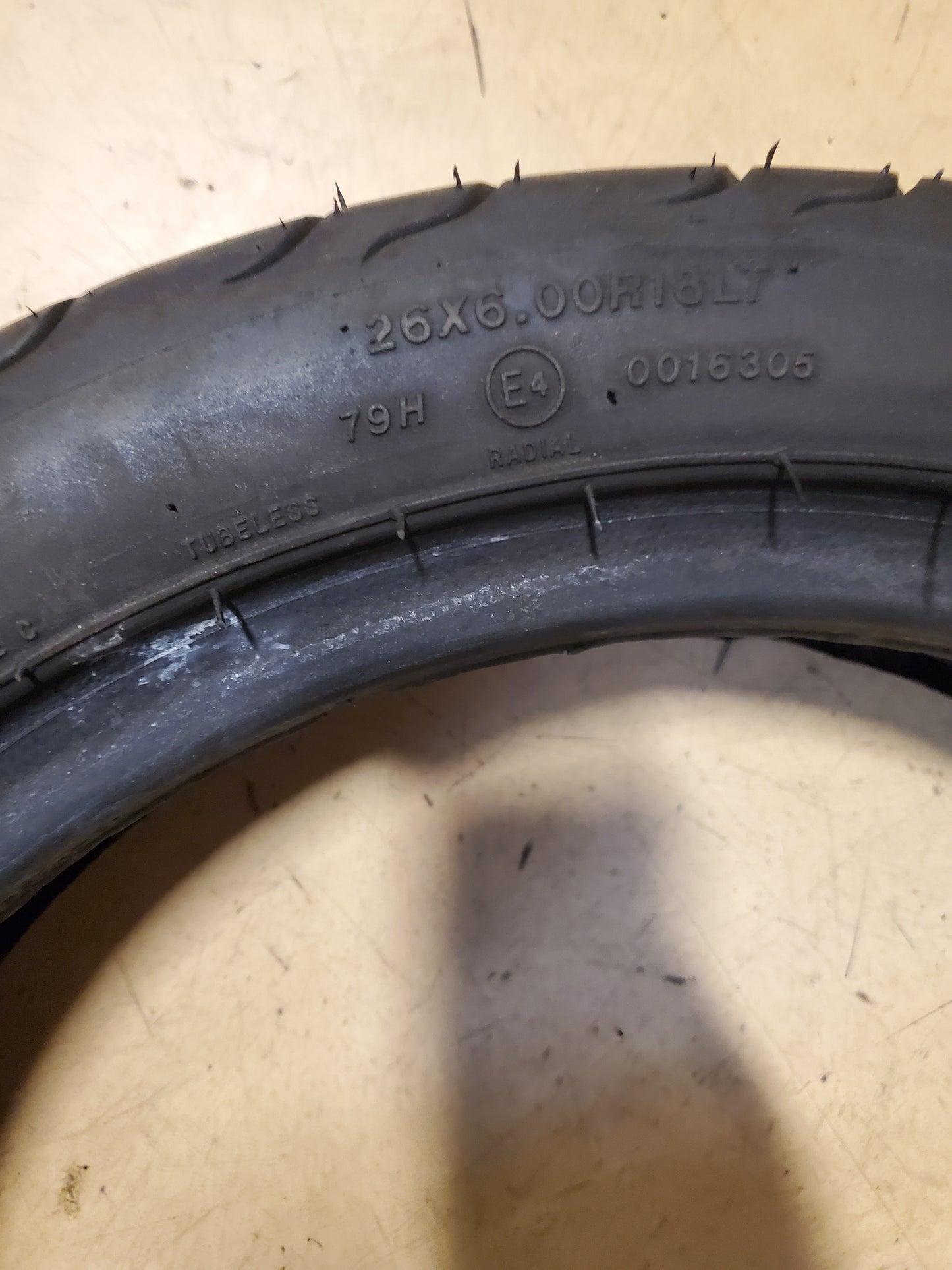 MICKEY THOMPSON SPORTSMAN S/R LT 26 6 18 79H 6PLY COMPETITION TIRE 321051004