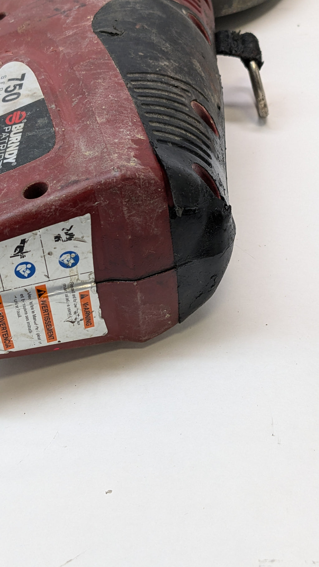 BURNDY PATRIOT 750 SERIES CRIMPER WITH CHARGER AND NEW BATTERY