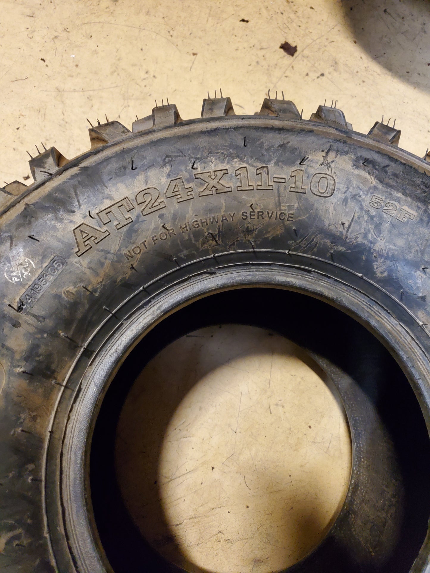 ROADGUIDER VENUS BSW AT 24 11 10 52F 6PLY ATV/UTV TIRE 5D088C0001