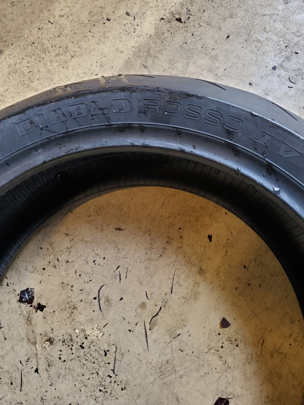 PIRELLI DIABLO ROSSO IV BSW  200 55 17 78W REAR MOTORCYCLE TIRE 3021565