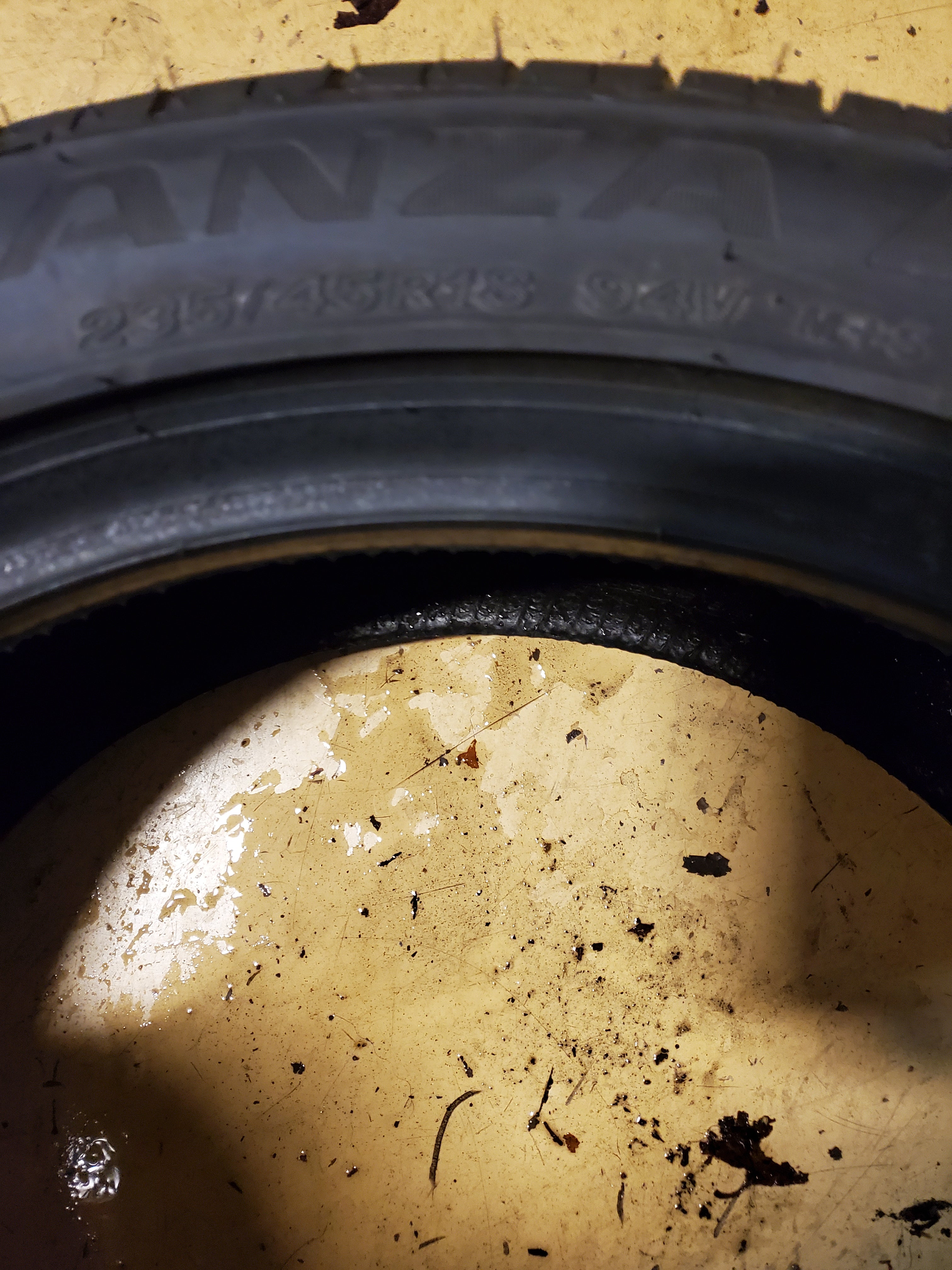BRIDGESTONE TURANZA EL440 BSW P 235 45 18 94V ALL SEASON TIRE 000220