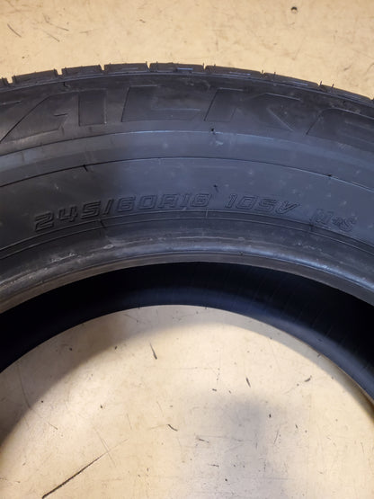 2 FALKEN ZIEX CT60 A/S BSW P 245 60 18 105V ALL SEASON TIRE 28041117