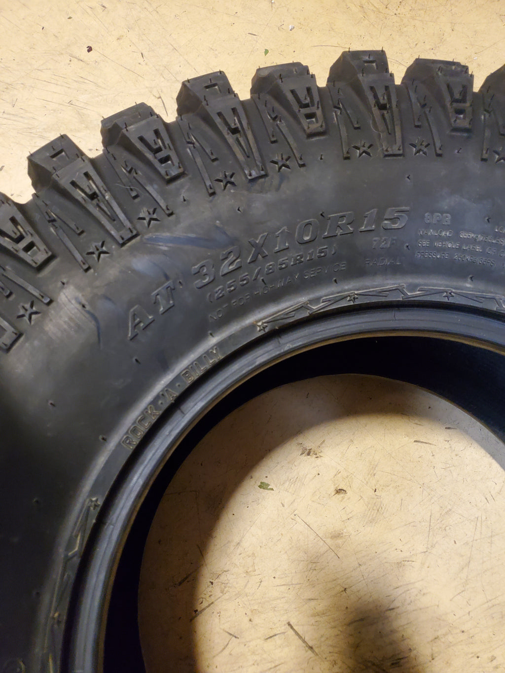 NOS SEDONA ROCK A BILLY BSW AT 32 10 15 8PLY ATV/UTV TIRE RAB321015