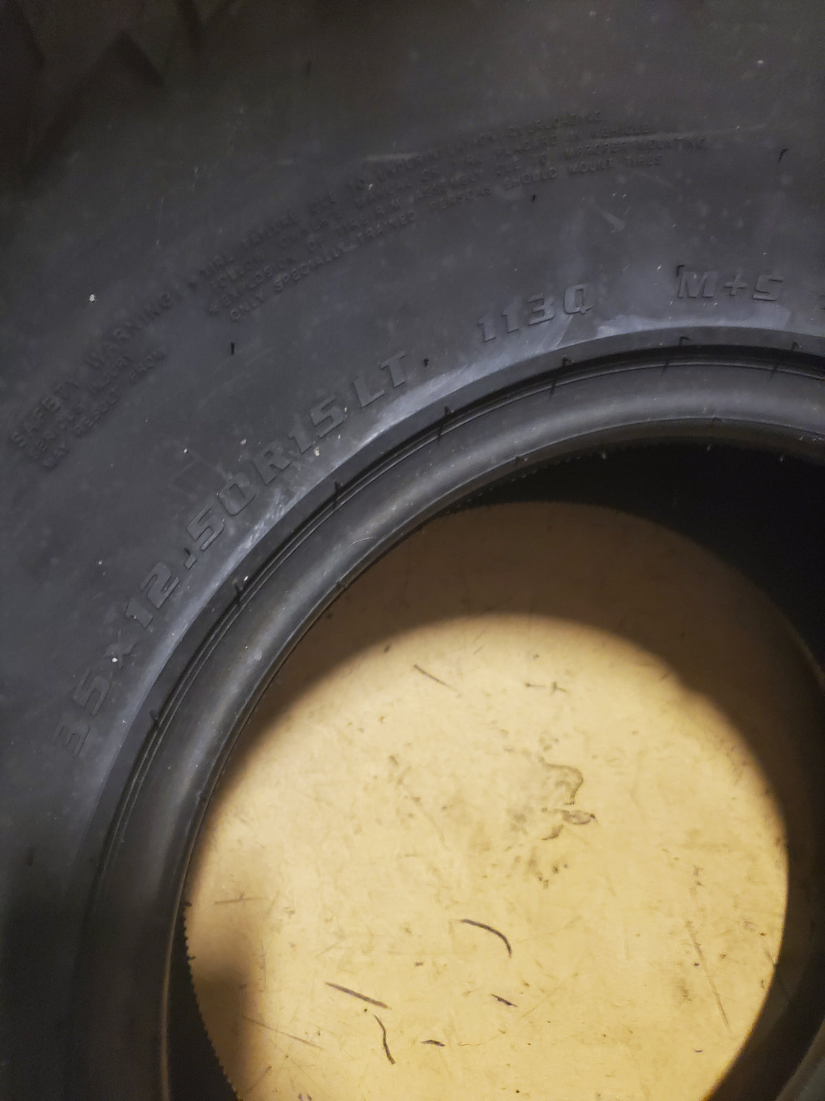 KANATI MUD HOG M/T BSW LT 35 12.5 15 113Q 6PLY MUD TIRE L1535125C
