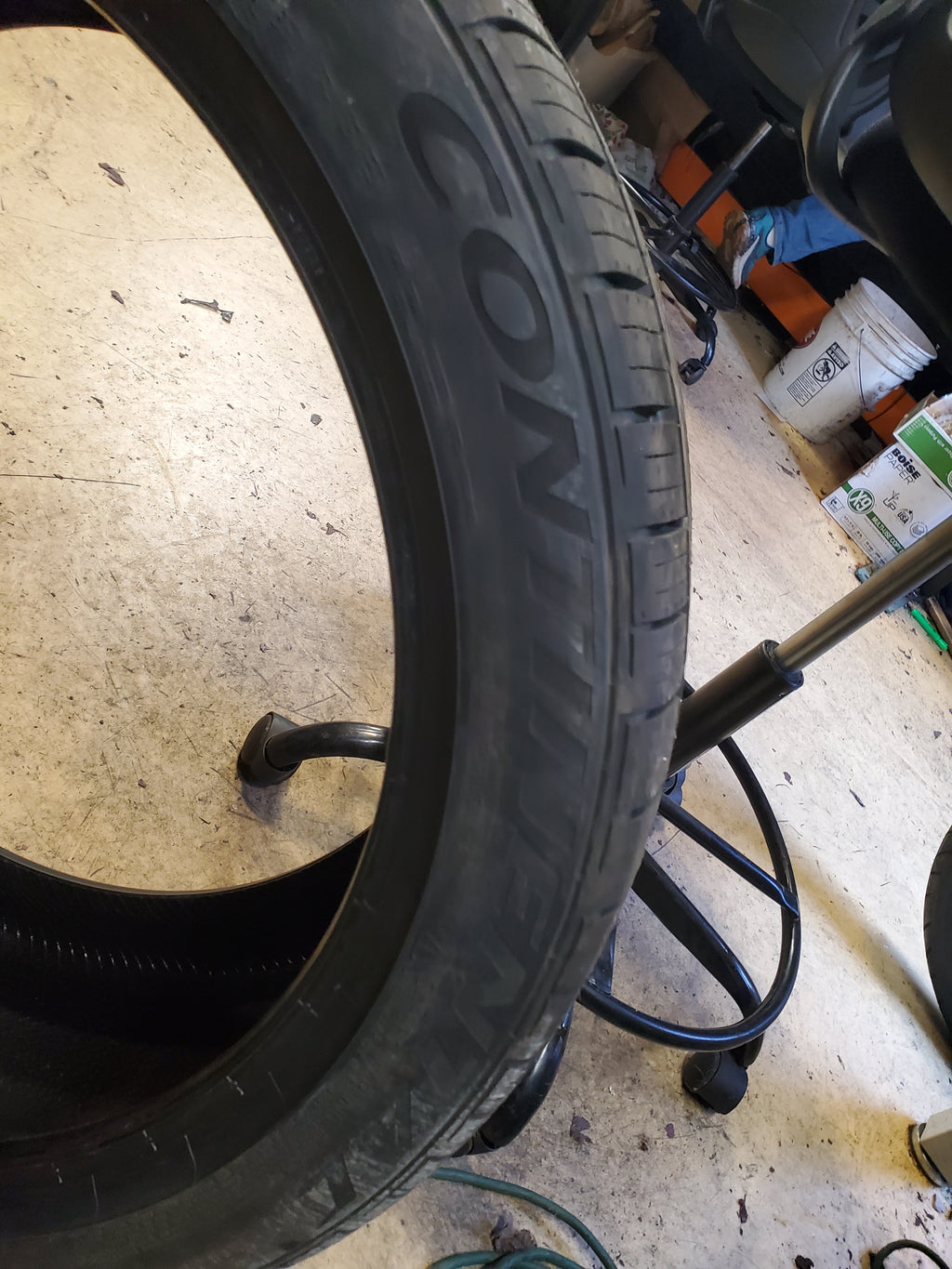 4 CONTINENTAL CONTROLCONTACT SPORT SRS+ P 245 40 19 98Y TIRE 15575790000