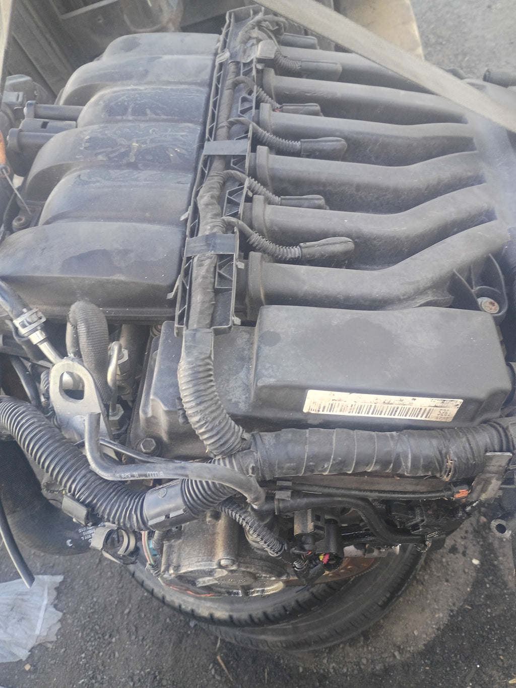 07-10 AUDI Q7 3.6L V6 ENGINE MOTOR 2 CYLINDER (I80) ENGINE 239739C