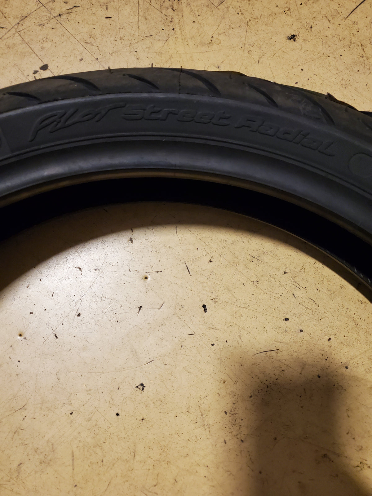 MICHELIN PILOT STREET RADIAL BSW 110 70 17 54H FRONT MOTORCYCLE TIRE 23127