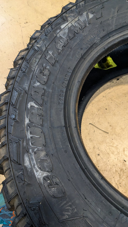 NOS FEDERAL COURAGIA M/T RWL LT 285 70 17 121/118Q 10PLY MUD TERRAIN TIRE 46HF74FA