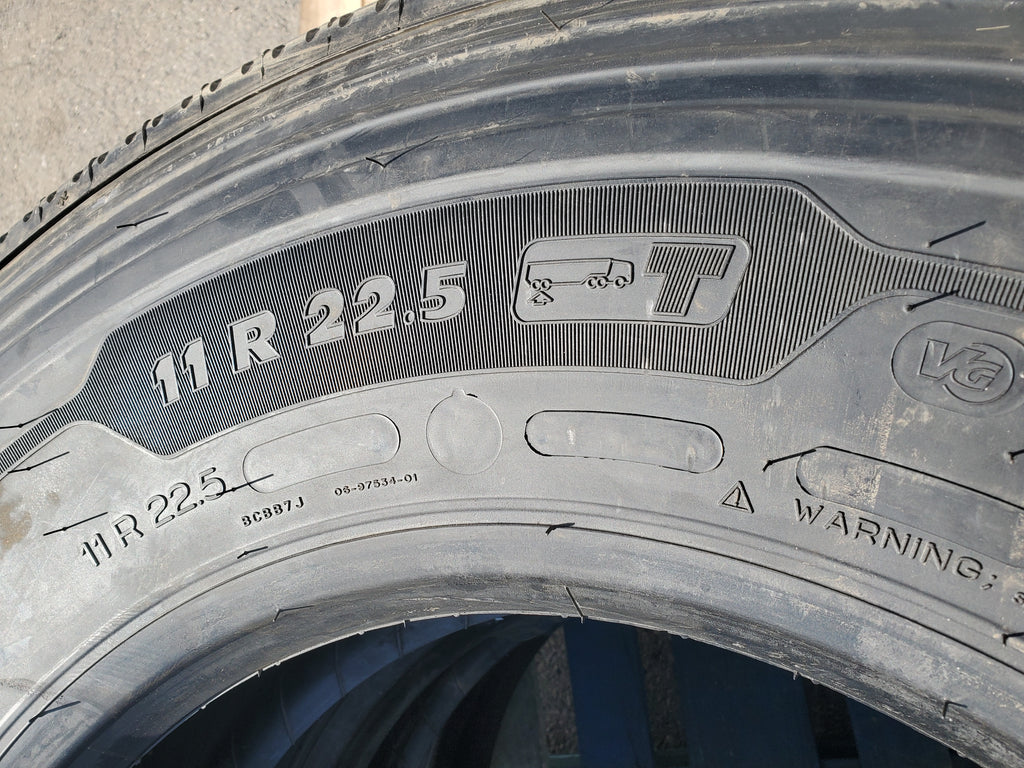 MICHELIN X LINE ENERGY BSW LT 11 22.5 14PLY TRAILER TIRE 49668