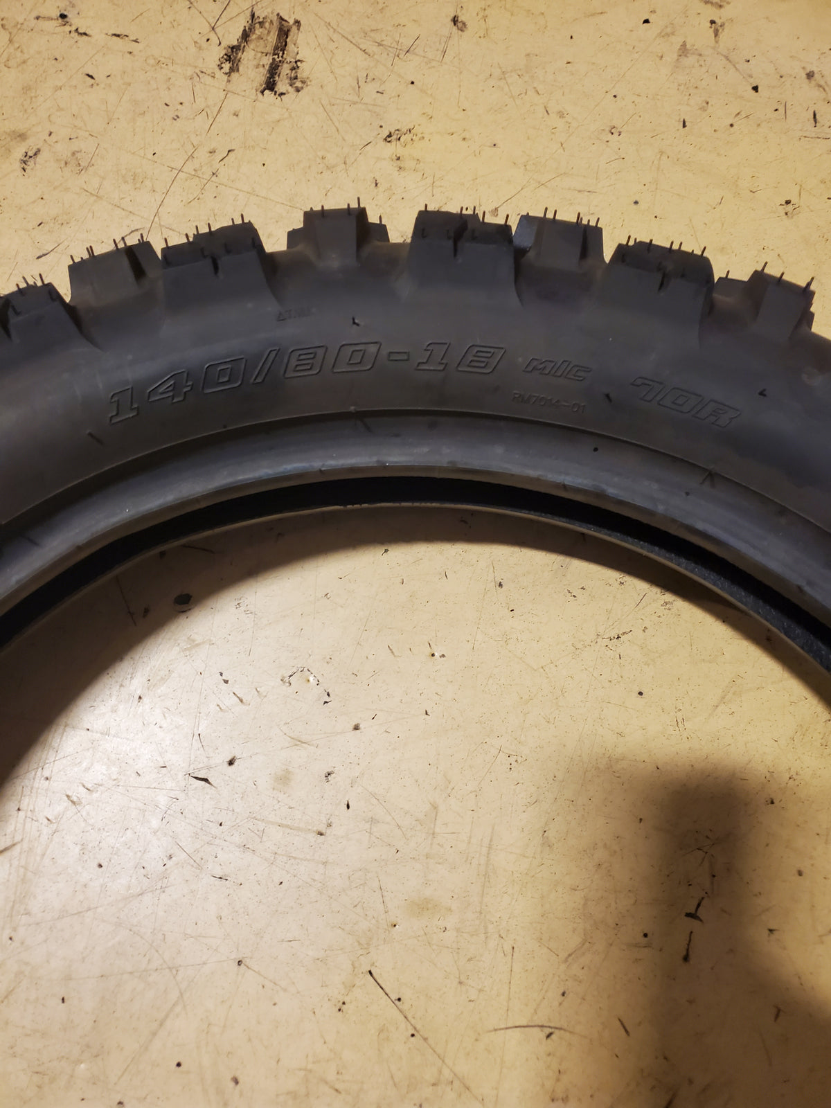 TUSK WAYPOINT ADVENTURE BSW 140 80 18 70R REAR MOTORCYCLE TIRE 213172