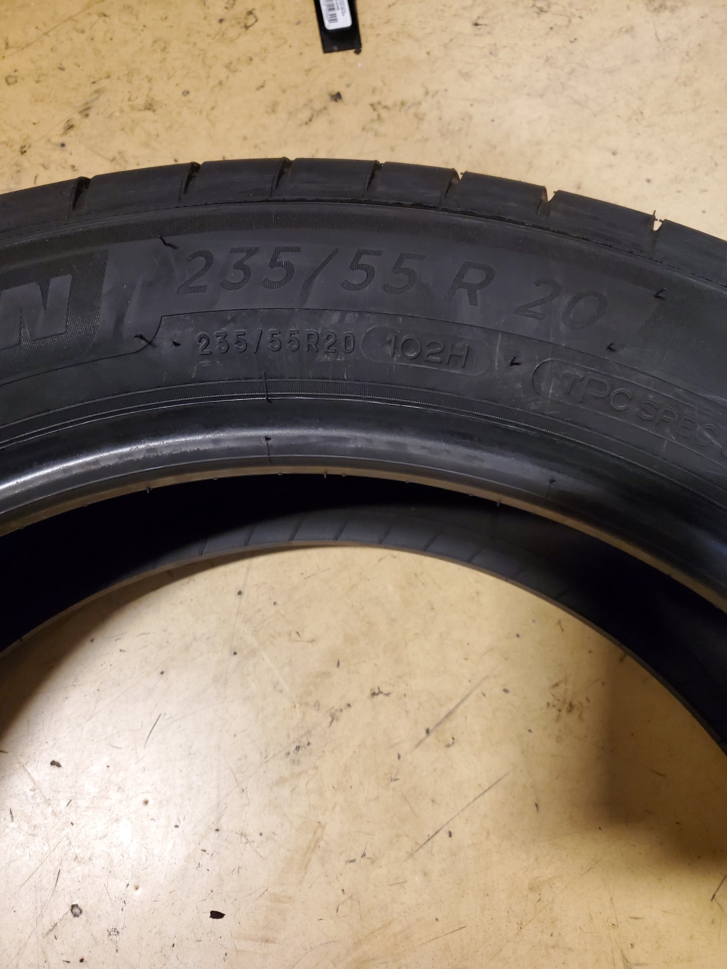 4 MICHELIN PRIMACY TOUR A/S TPC BSW P 235 55 20 102H ALL SEASON TIRE 06125