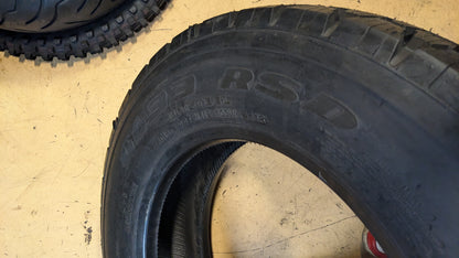 NOS GOODYEAR G633 RSD BSW  8 19.5 124/123L LRF 12PLY COMMERCIAL DRIVE TIRE 139065028