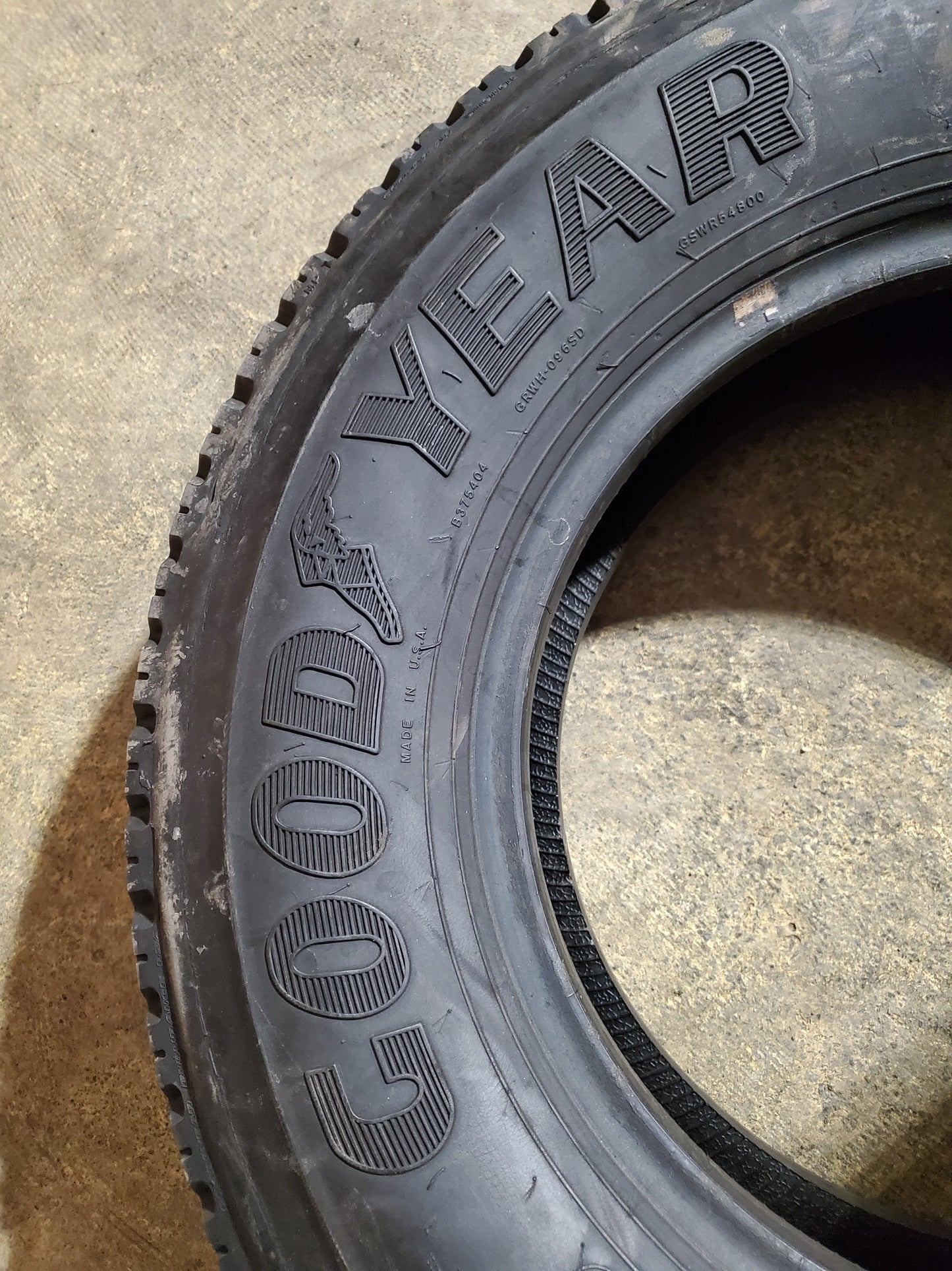 NOS GOODYEAR ENDURANCE RSA BSW LT 225 75 16 115/112Q 10PLY ALL POSITION TIRE 139862674