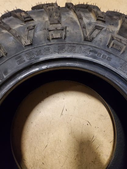 EFX MOTOVATOR BSW 28 9.5 14 88G 8PLY ATV/UTV TIRE P1018035