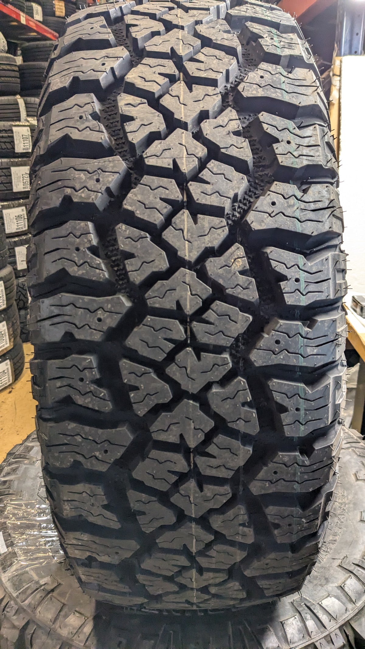 DELIUM TERRA RAIDER ATX BSW LT 35 12.5 18 128Q 12PLY ALL TERRAIN TIRE D265281