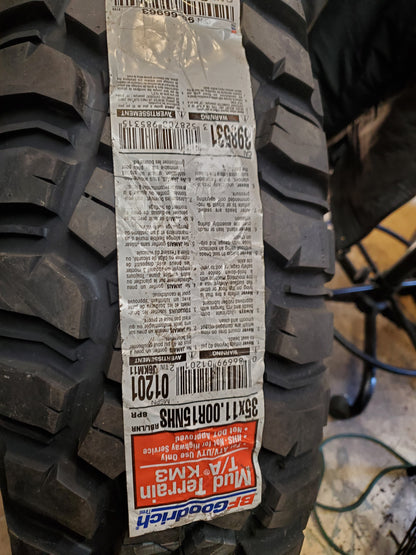 BFGOODRICH T/A KM3 BSW  35 11 15 8PLY ATV/UTV TIRE 01201