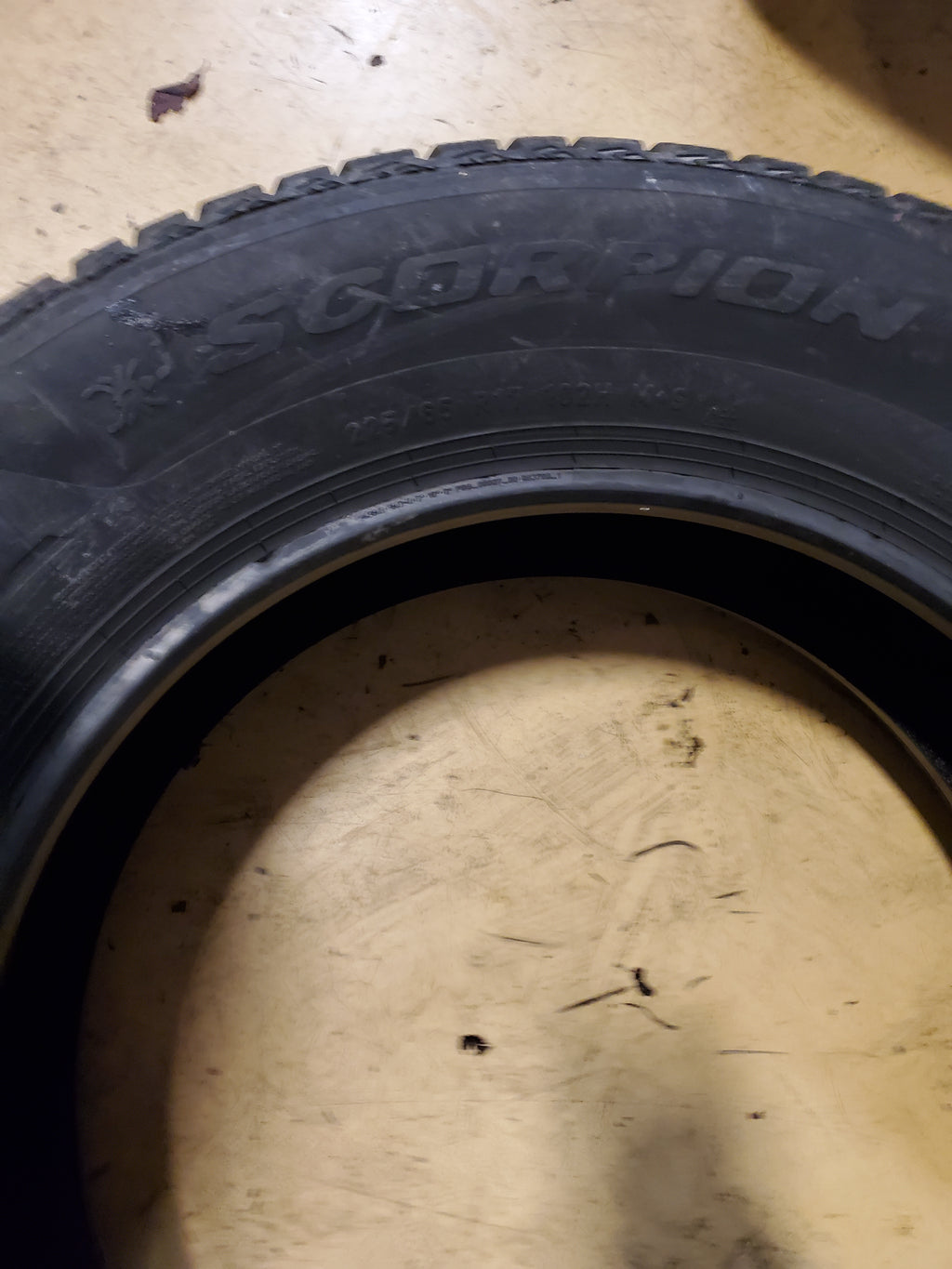 2 PIRELLI SCORPION WEATHERACTIVE BSW P 225 65 17 102H ALL WEATHER TIRE 4515600