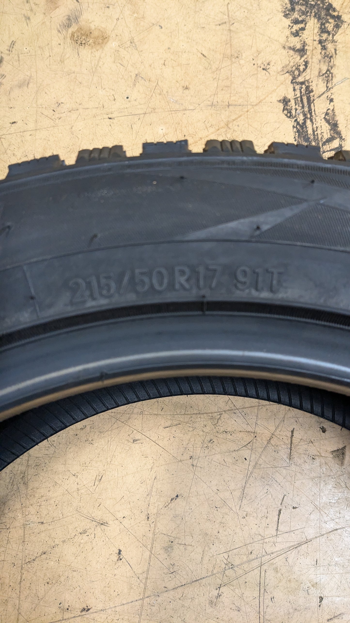 NOS TOYO OBSERVE G3ICE BSW P 215 50 17 91T ALL TERRAIN TIRE 138130