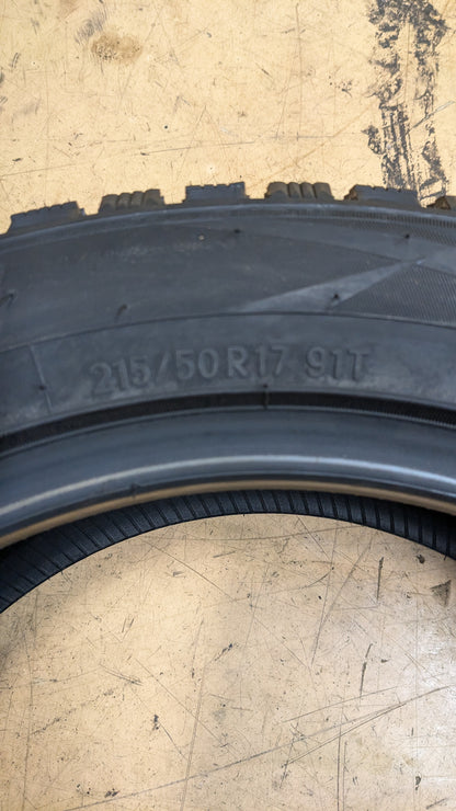 NOS TOYO OBSERVE G3ICE BSW P 215 50 17 91T ALL TERRAIN TIRE 138130