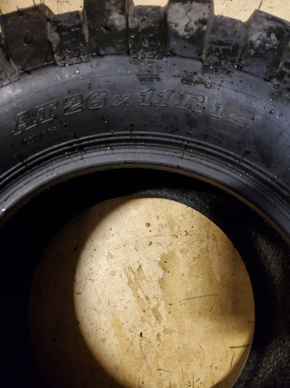 DURO FRONTIER DI2037 BSW AT 26 11 12 55N 6PLY ATV/UTV TIRE ‎312037122611B