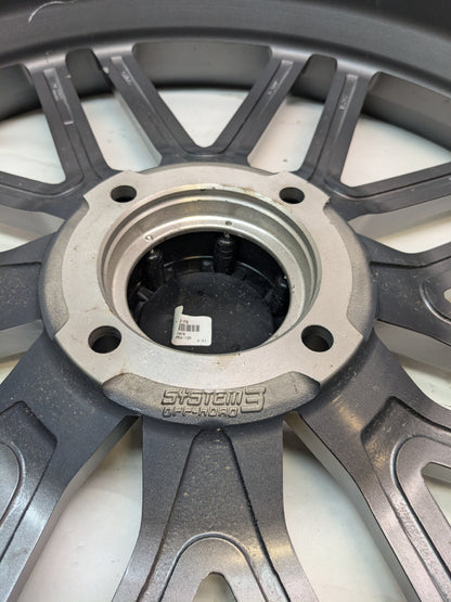 SYSTEM 3 OFF-ROAD ST-3 SIMULATED BEADLOCK WHEEL 24X6.5 ET:+10 SH957 4X5.5