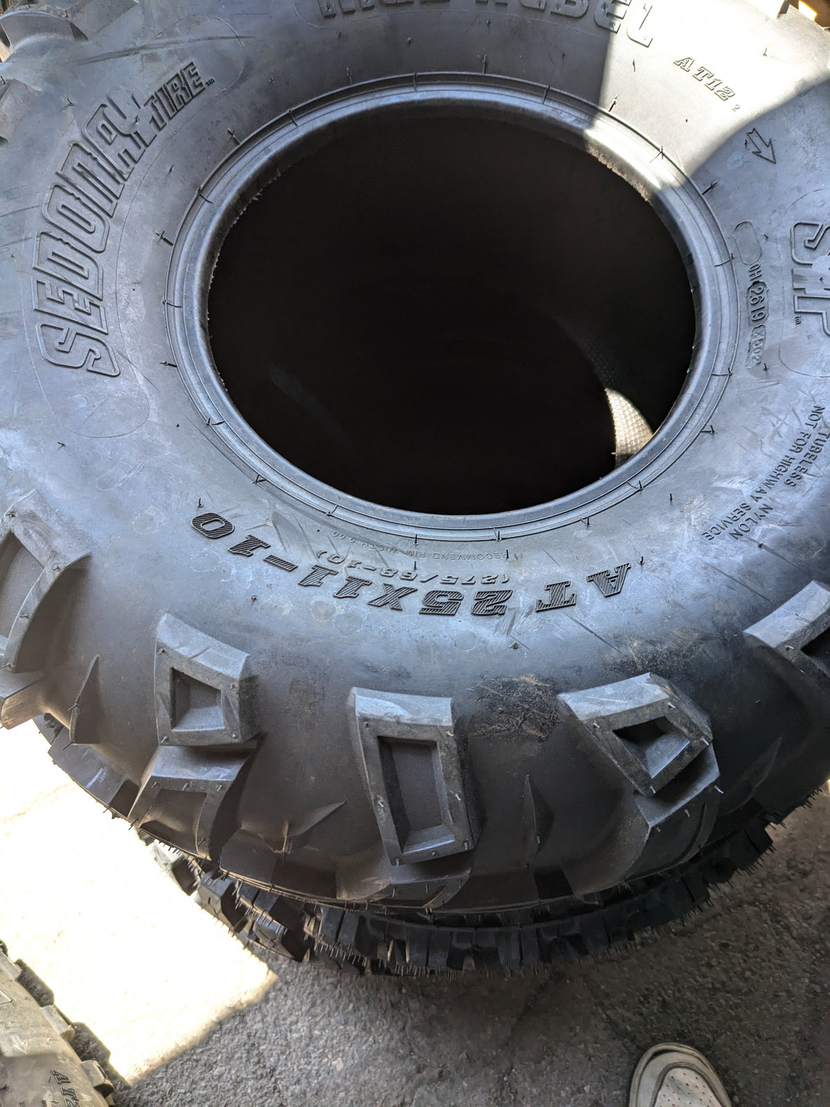 SEDONA MUD REBEL AT12 BSW AT 25 11 10 53F 6PLY ATV/UTV TIRE MR251110