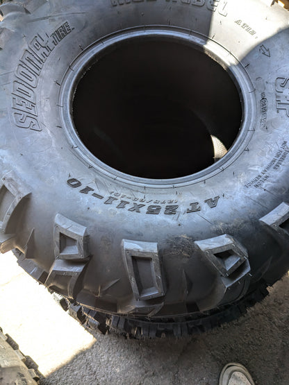 SEDONA MUD REBEL AT12 BSW AT 25 11 10 53F 6PLY ATV/UTV TIRE MR251110